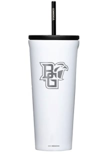 Bowling Green Falcons Corkcicle 24oz Cold Stainless Steel Tumbler - White
