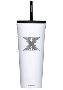 Xavier Musketeers Corkcicle 24oz Cold Stainless Steel Tumbler - White