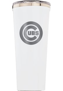 Chicago Cubs Corkcicle Triple Insulated Stainless Steel Tumbler - White