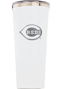 Cincinnati Reds Corkcicle Triple Insulated Stainless Steel Tumbler - White