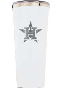 Houston Astros Corkcicle Triple Insulated Stainless Steel Tumbler - White