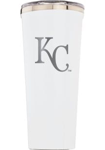 Kansas City Royals Corkcicle Triple Insulated Stainless Steel Tumbler - White