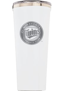 Minnesota Twins Corkcicle Triple Insulated Stainless Steel Tumbler - White