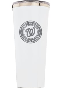 Washington Nationals Corkcicle Triple Insulated Stainless Steel Tumbler - White
