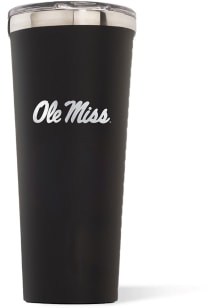 Ole Miss Rebels Corkcicle Triple Insulated Stainless Steel Tumbler - Black
