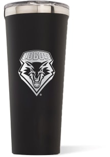 New Mexico Lobos Corkcicle Triple Insulated Stainless Steel Tumbler - Black