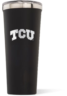 TCU Horned Frogs Corkcicle Triple Insulated Stainless Steel Tumbler - Black