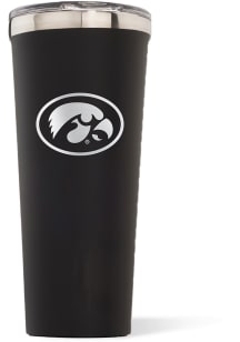 Black Iowa Hawkeyes Corkcicle Triple Insulated Stainless Steel Tumbler