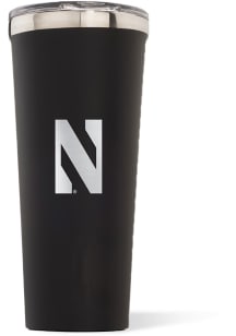 Northwestern Wildcats Corkcicle Triple Insulated Stainless Steel Tumbler - Black