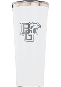 Bowling Green Falcons Corkcicle Triple Insulated Stainless Steel Tumbler - White
