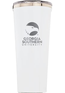 Georgia Southern Eagles Corkcicle Triple Insulated Stainless Steel Tumbler - White