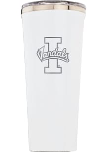 Idaho Vandals Corkcicle Triple Insulated Stainless Steel Tumbler - White