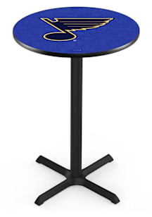 St Louis Blues Cross Base Pub Table
