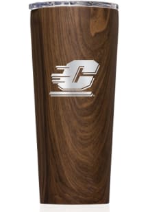 Central Michigan Chippewas Corkcicle Triple Insulated Stainless Steel Tumbler - Brown