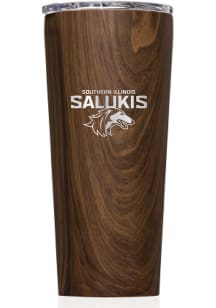 Southern Illinois Salukis Corkcicle Triple Insulated Stainless Steel Tumbler - Brown