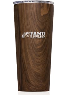 Florida A&amp;M Rattlers Corkcicle Triple Insulated Stainless Steel Tumbler - Brown