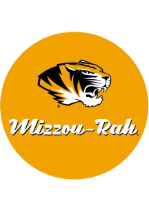 Missouri Tigers 3&quot; Mizzou Rah Button - Black