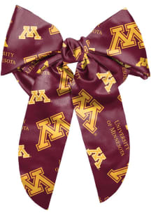 Team Logo Minnesota Golden Gophers Kids Hair Ribbons - Maroon