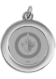 CSI Winnipeg Jets Silver Pendant Womens Necklace