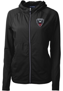 Cutter and Buck DC United Womens Black Adapt Eco Light Weight Jacket