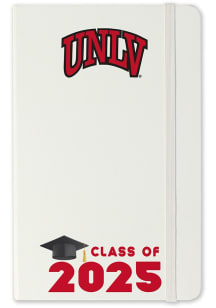 UNLV Runnin Rebels Class of 25 team logo Notebook and Folder - White