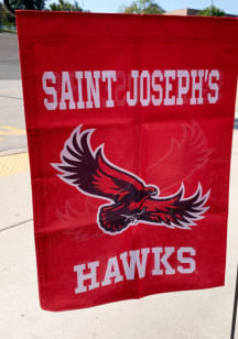 Saint Josephs Hawks 13x18 inch Garden Flag