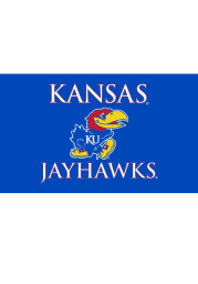 Kansas Jayhawks 3x5 ft Silk Screen Sleeve