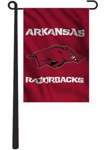 Arkansas Razorbacks 13x18 Red Garden Flag