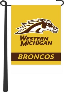 Western Michigan Broncos 13x18 inch Garden Flag