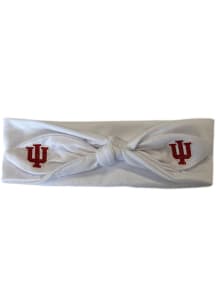Knotted Cotton Bow Indiana Hoosiers Youth Headband - Red
