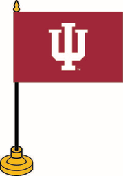 Indiana Hoosiers 4x6 Inch Desk Flag