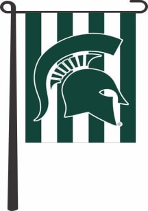 Green Michigan State Spartans 13X18 Inch Garden Flag