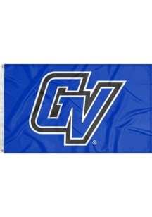 Grand Valley State Lakers 3x5 Ft Blue Silk Screen Grommet Flag - Blue
