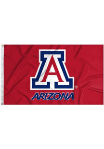 Arizona Wildcats Logo Silk Screen Grommet Flag - Cardinal