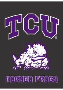 TCU Horned Frogs 30x40 Silk Screen Banner