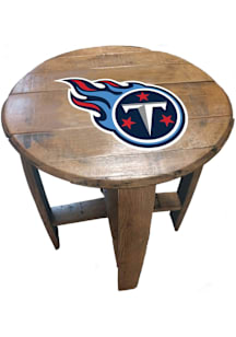 Imperial Tennessee Titans Oak Barrel Table Brown End Table