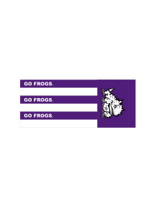 TCU Horned Frogs 40 Inch Windsock