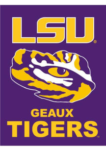 LSU Tigers 30x40 Silk Screen Banner