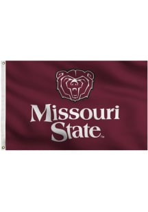 Missouri State Bears 3x5 Maroon Grommet Applique Flag