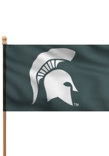 Green Michigan State Spartans 3x5 Silk Screen Sleeve