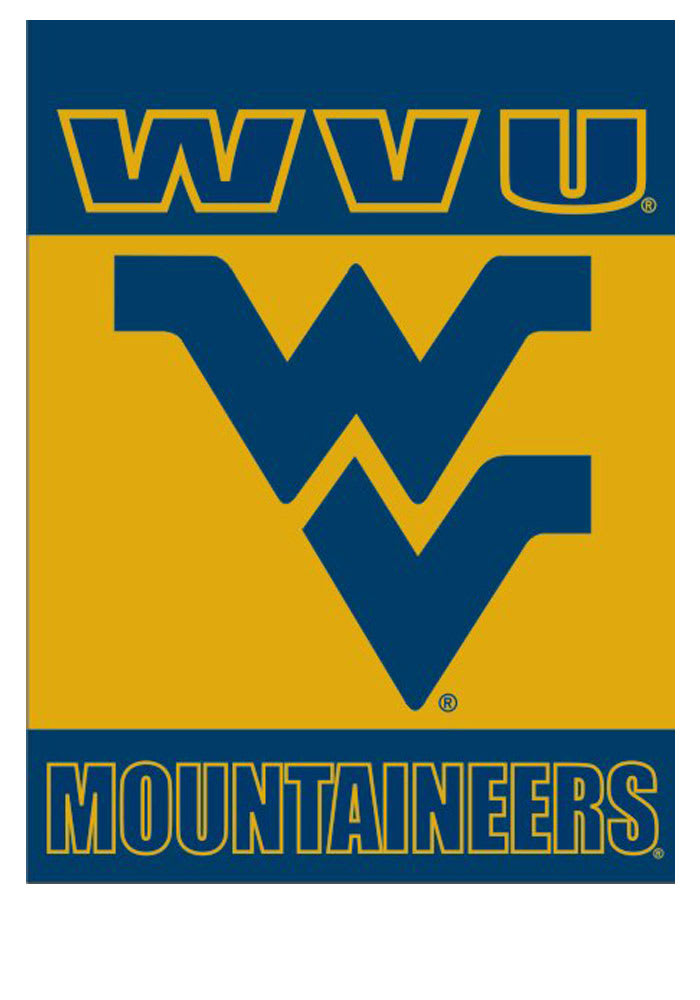 West Virginia Mountaineers Silk Screen Sleeve Banner