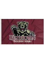 Kutztown University Team Logo Grommet Yellow Silk Screen Grommet Flag