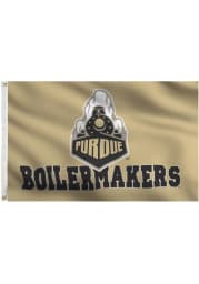 Purdue Boilermakers Grommet Gold Silk Screen Grommet Flag