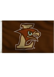 Lehigh University Team Logo Grommet Brown Silk Screen Grommet Flag