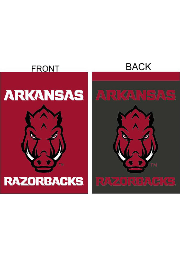 Arkansas Razorbacks 2 Sided Team Logo Banner