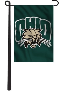 Ohio Bobcats Team Logo Garden Flag