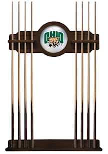 Ohio Bobcats Solid Wood Cue Rack Pool Table