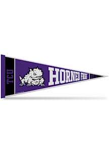 TCU Horned Frogs Rally Standard 12x30 Pennant - Purple