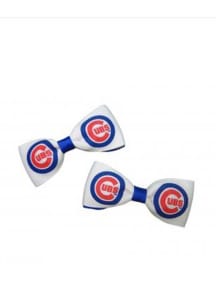 Chicago Cubs 2 Pack Clippie Baby Hair Barrette