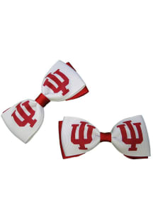 Indiana Hoosiers Clippie Bow Baby Hair Barrette